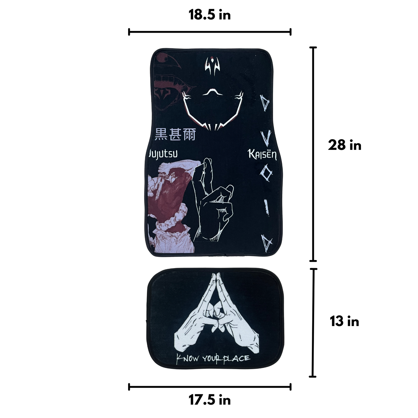 Jujutsu Kaisen anime car mats