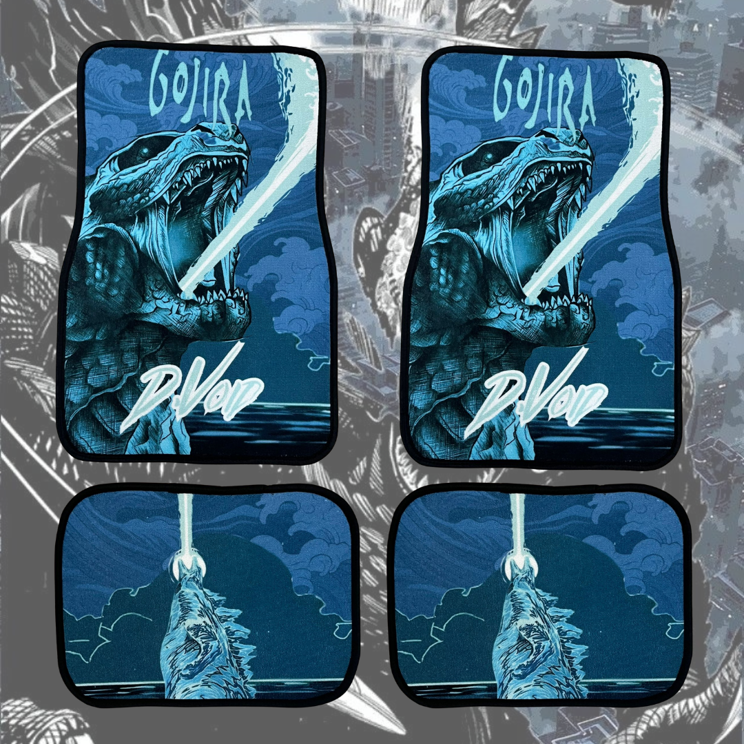 Gojira car mats