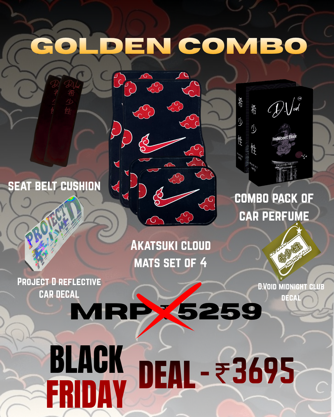 Golden combo pack