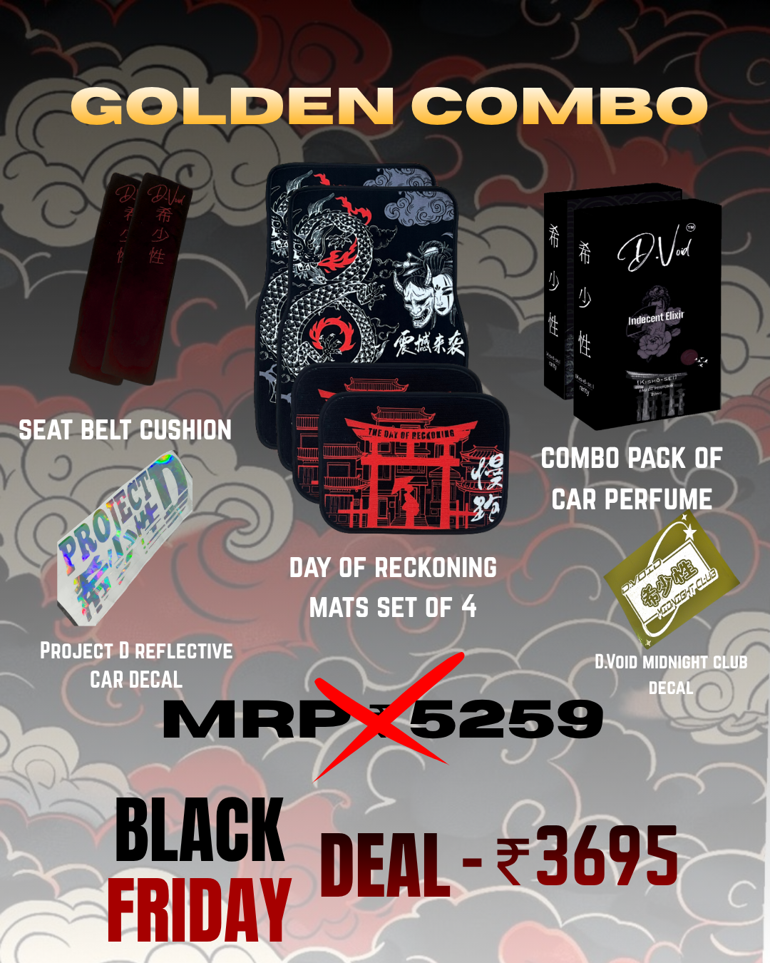 Golden combo pack