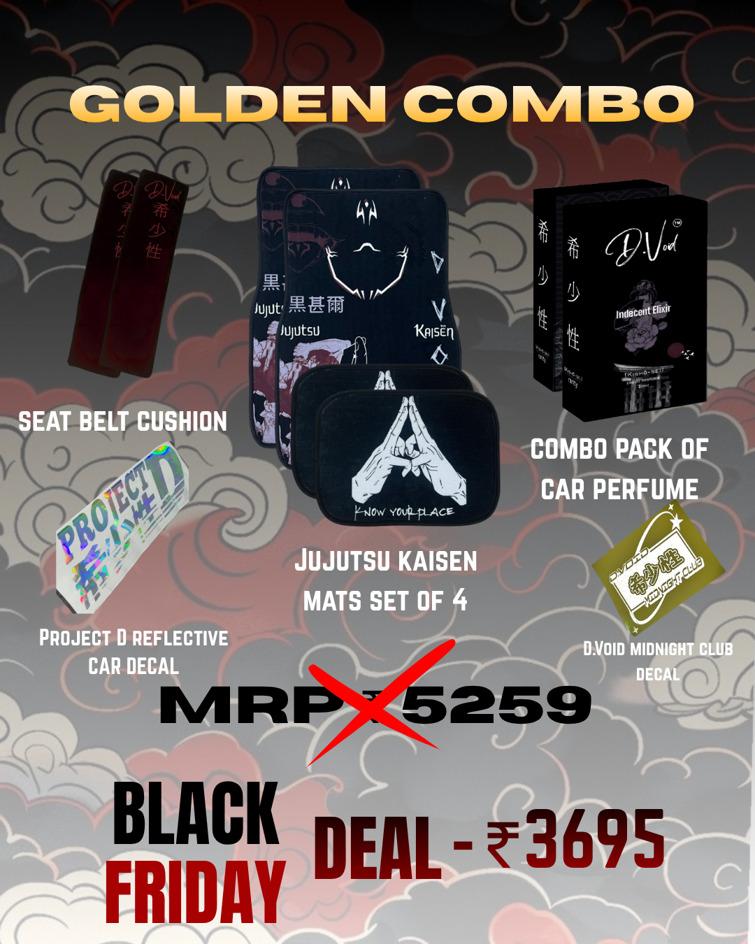Golden combo pack