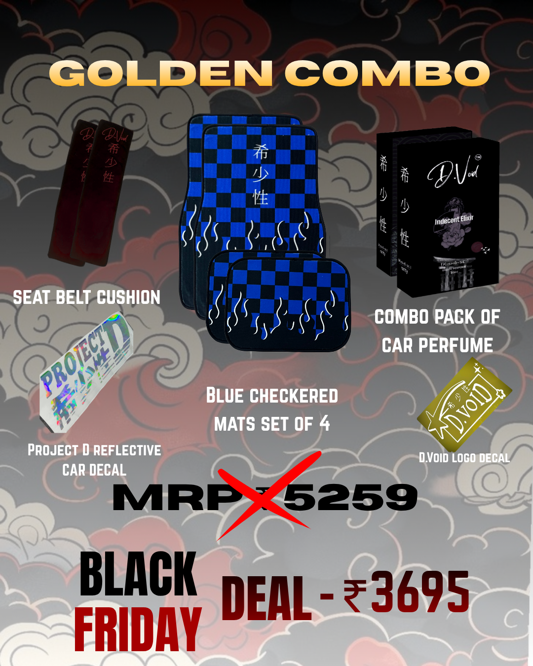 Golden combo pack