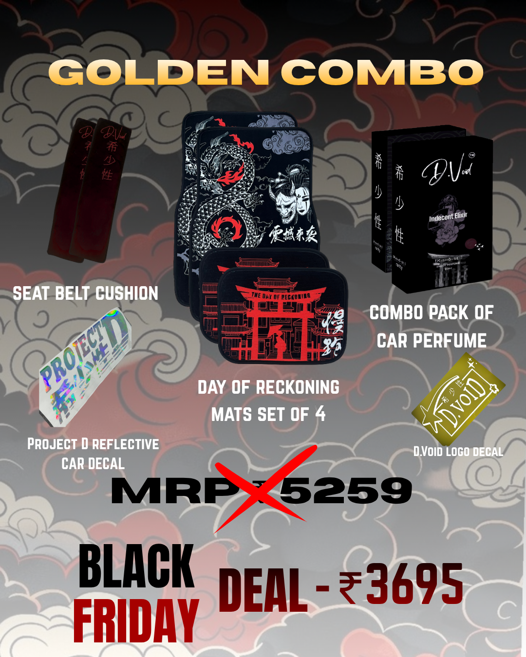 Golden combo pack