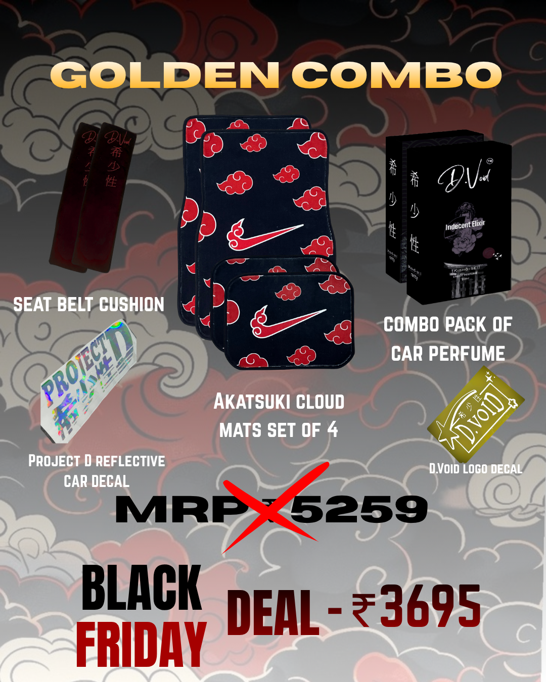 Golden combo pack