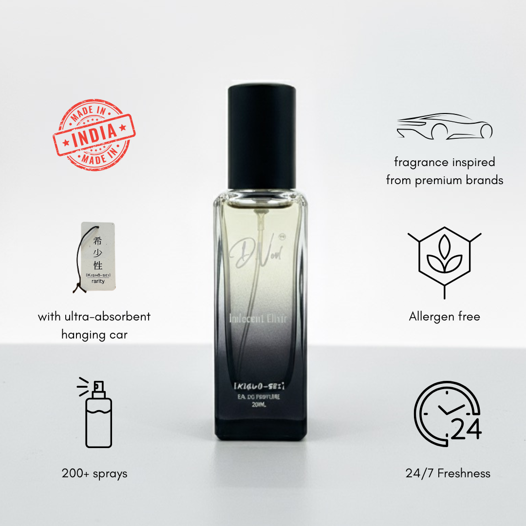 Indecent elixir spray car air freshner