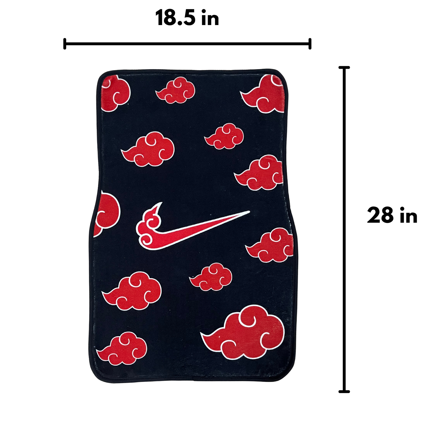 Akatsuki clouds anime car mats