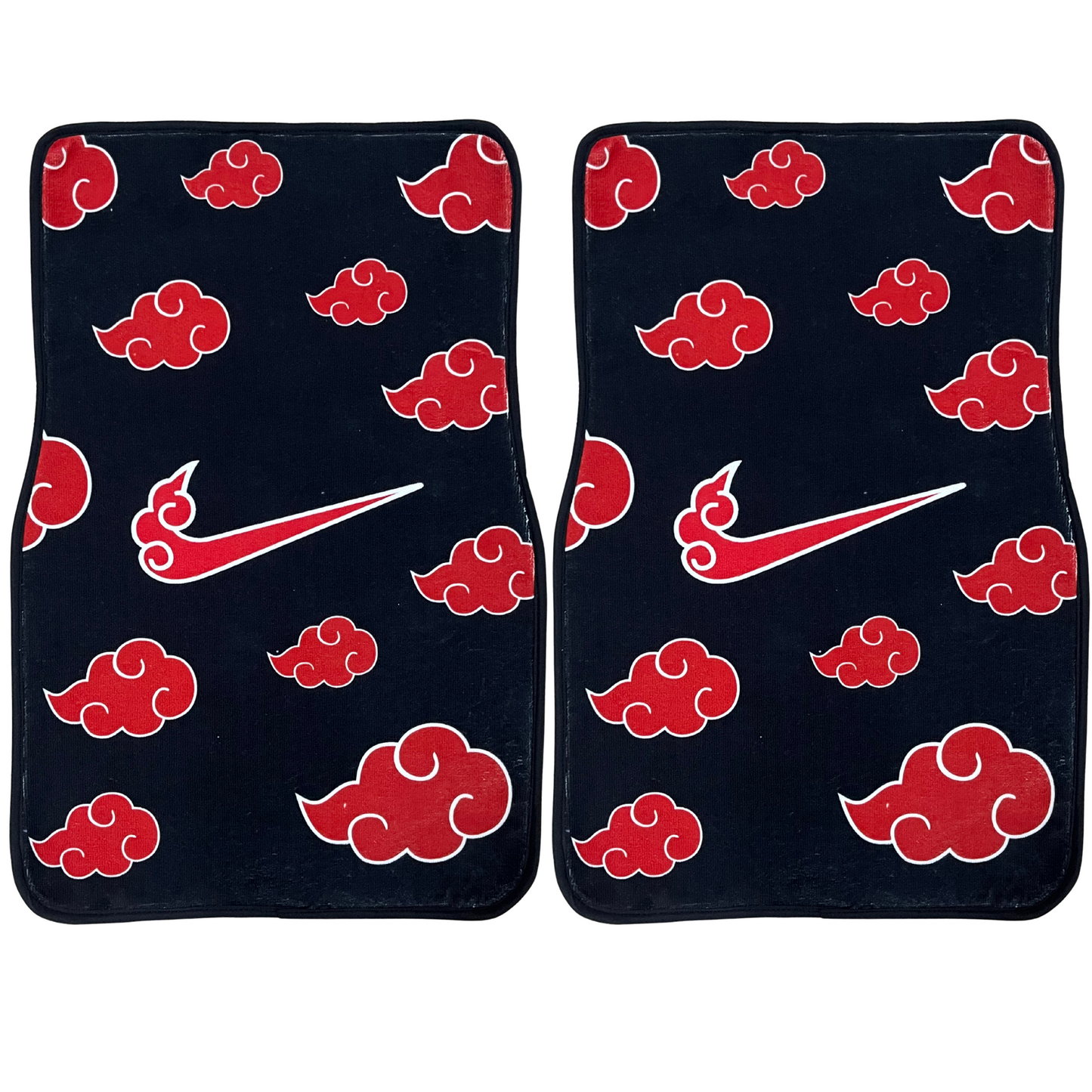 Akatsuki clouds anime car mats