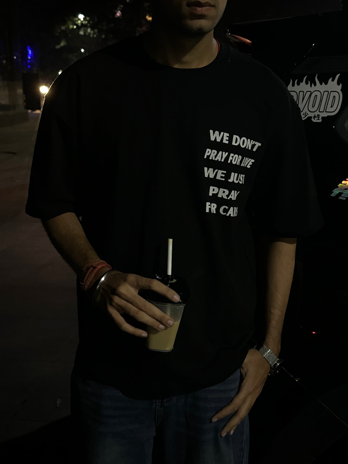 Tokyo drip oversized unisex tee