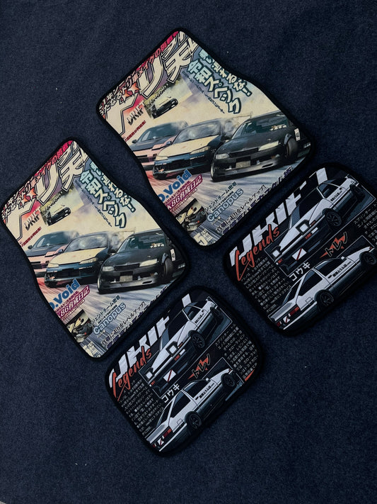 Drift tengoku JDM car mats