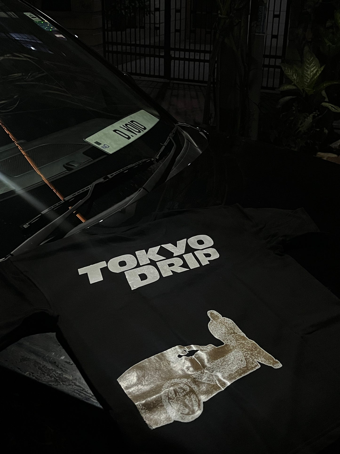 Tokyo drip oversized unisex tee